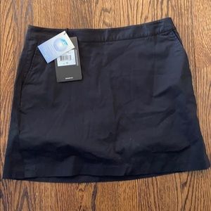 Adidas Golf Skort Stretch Black Size 10 NWT